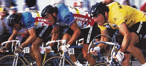 TOUR 1981-HINAULT-VAN CALSTER-PLANKAERT.