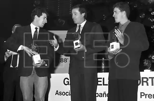 Perico-Premios Prensa Deportiva1988-Ballesteros-Aspar