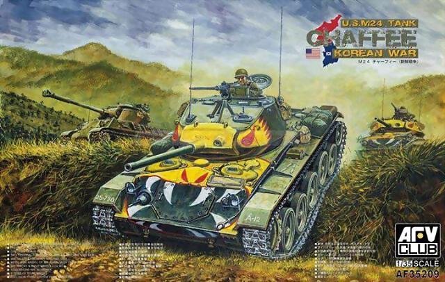 M24-Chaffee-Korean-War-?-AFV-Club-35209