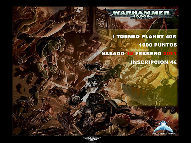 1 torneo planet 40k