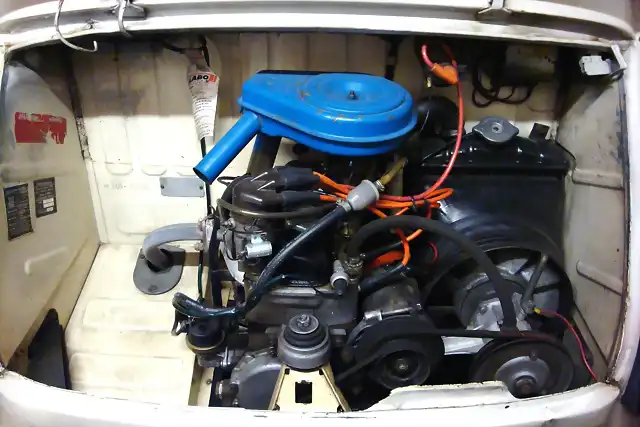 Moteur Fiat 600D 1963