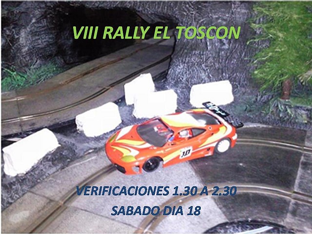 VIII RALLYE EL TOSCON