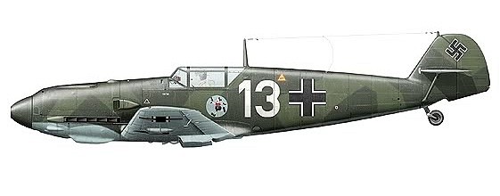 Bf-109-E4 - Heinz Bar