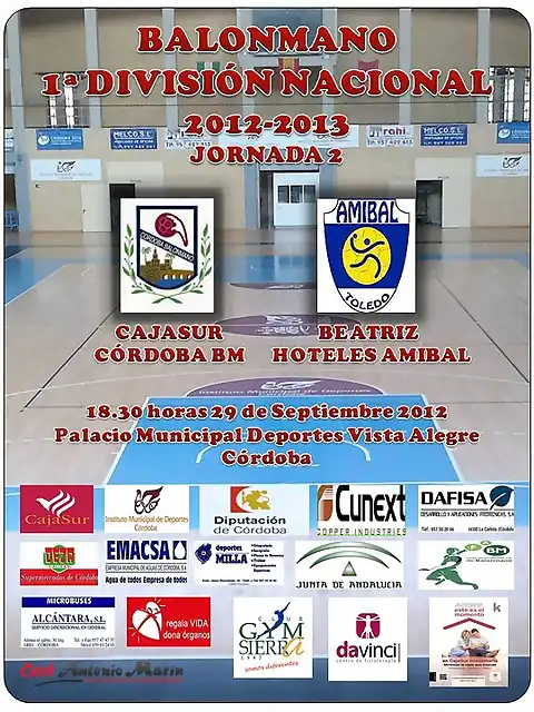 CARTEL 2 JORNADA CAJASUR-AMIBAL