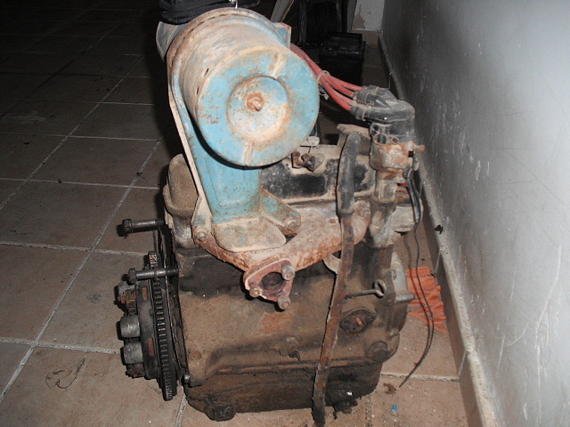 motor desmontado