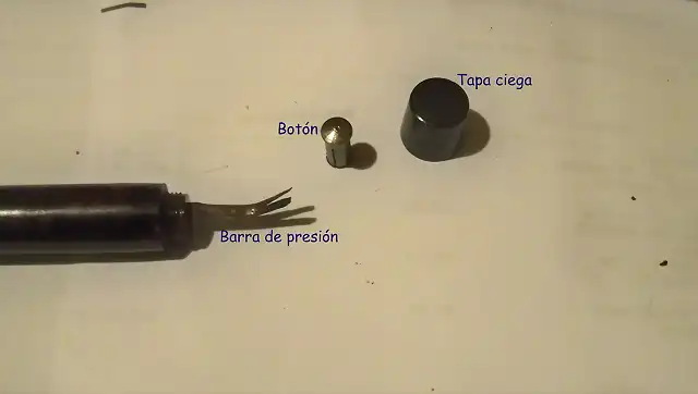Reparacion barra y boton