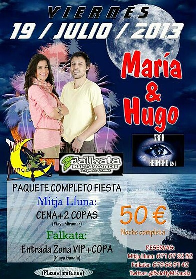 Cartel bolo Gandía Cartel bolo Gandía