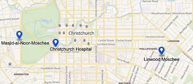 Christchurch_Map