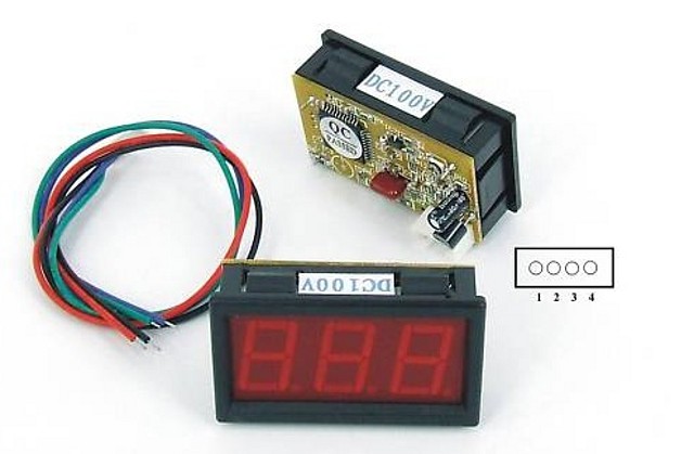 volt meter panel