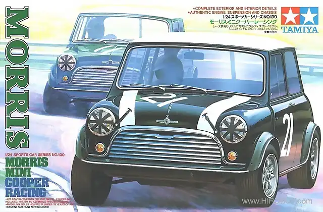 Tamiya Morris Mini Cooper 1275S Racing