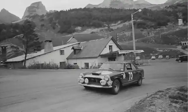 Lancia Flaminia - TdF'64 - Pianta-Facetti - 01