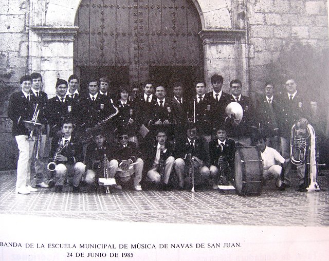 bande de msica en 1985