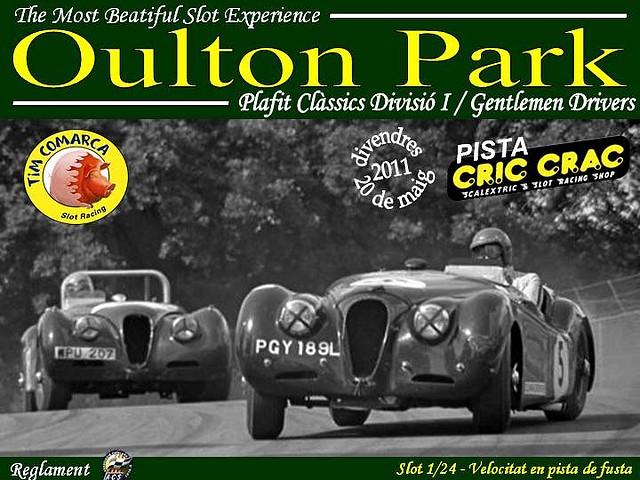 Cartell Cursa 2 Gentleman - Oulton Park