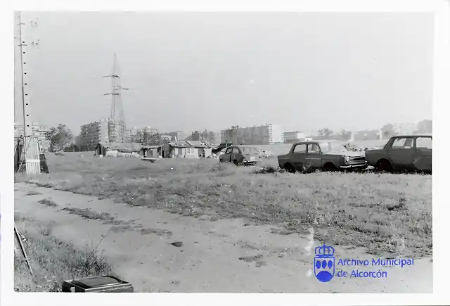 Alcorcon Madrid Chabolas carrt Leganes act Guerra