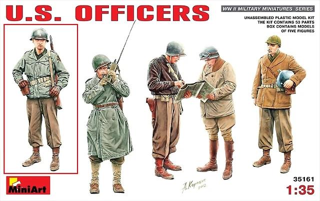 Miniart - US Officers - 1-35