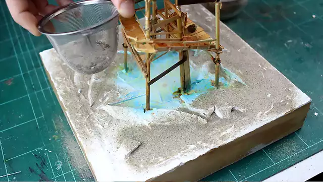 TreeHouse Models Diorama Pirate Watchtower (13)