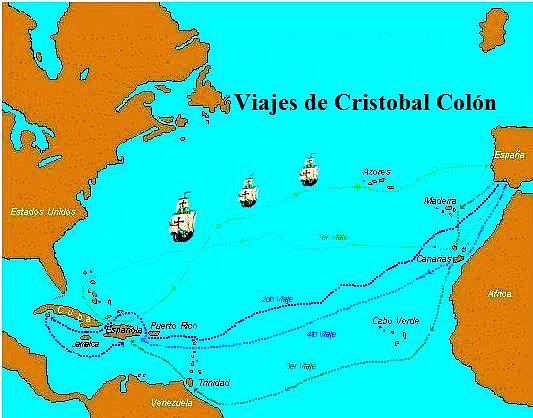 Viajes de Cristobal Coln