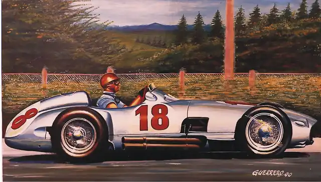 2-J.M. FANGIO - MERCEDES BENZ W196