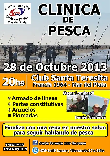 Clínicas de pesca deportiva