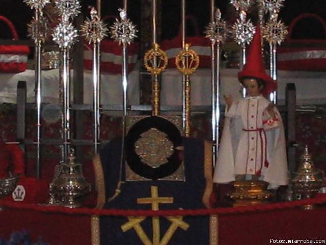 Altar de insignias de San Blas Altar de insignias de San Blas