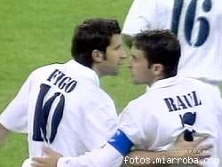 Figo y Raul