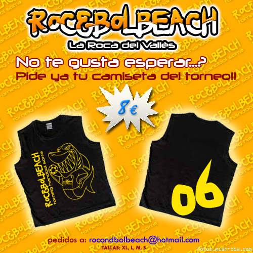 Camiseta Torneo Roc&bolBeach '06