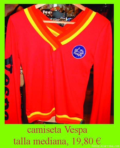 camiseta Vespa camiseta Vespa