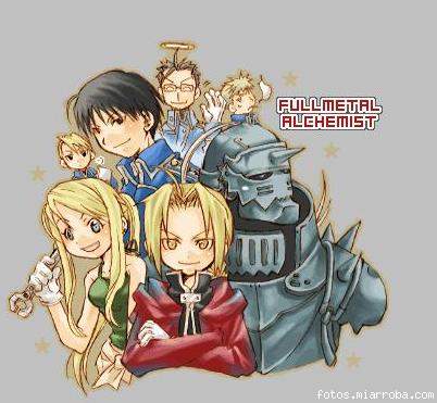 Full Metal Alchemist.