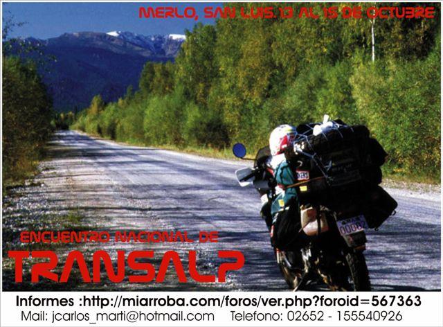 Afiche 2 encuentro Transalp