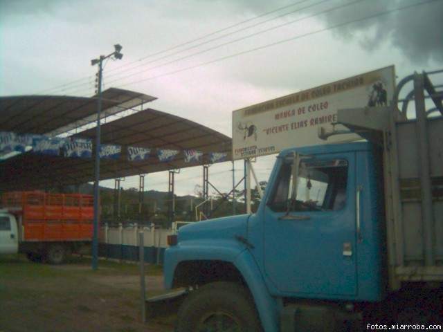 manga de coleo techada de San Cristbal.