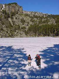 NIEVE EN LA  LAGUNA