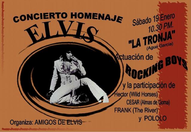 Cartel de elvis