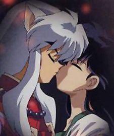 beso de Inuyasha y Kagome beso de Inuyasha y Kagome
