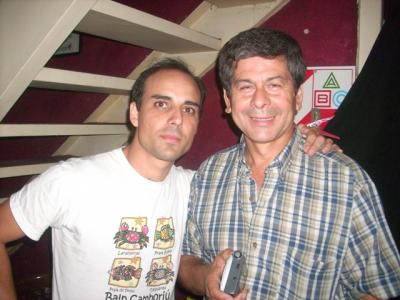 Pablo Padín con Miguel de Radio Queen Pablo Padín con Miguel de Radio Queen