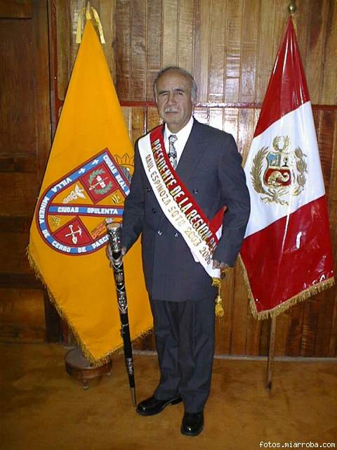 PRESIDENTE DEL GOBIERNO REGIONAL PASCO ING. VICTOR RAUL ESPINOZA SOTO