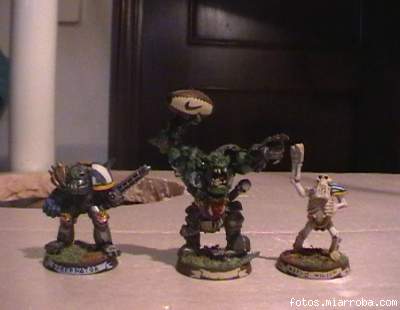 Mis JRB Cherokke de blood bowl