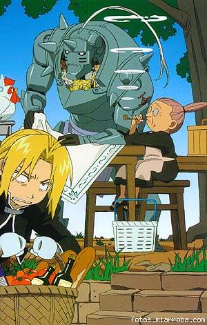 Full Metal Alchemist.