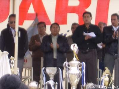 los dirigentes y nuestros trofeos