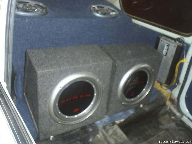 Woofers Rockford Fosgate de 12 pulgadas