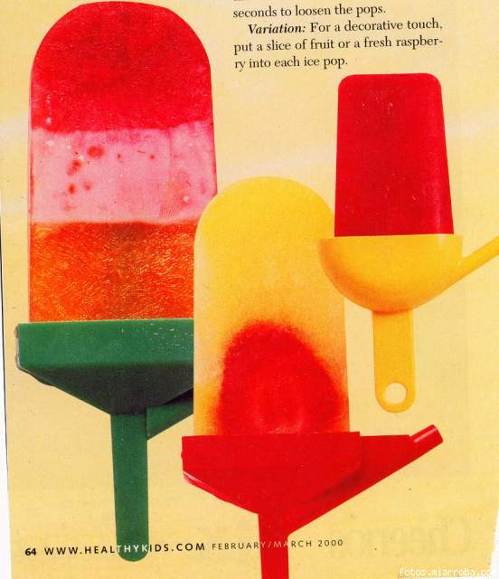 paletas de fruta