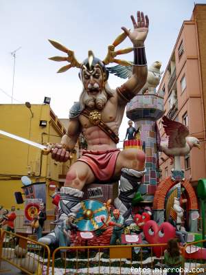 Falla Angel del Alcazar