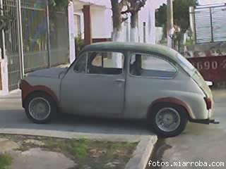 parada en la puerta de casa