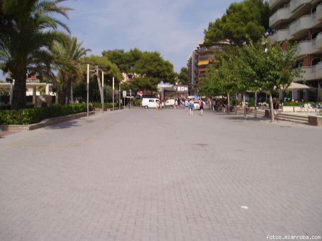 paseo de la playa en salou