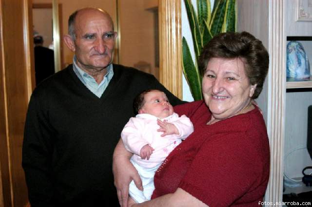 Con mis abuelitos Ignacio y Chonita