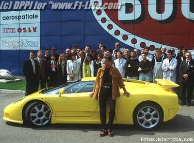 Bugatti EB110 Schumacher 1