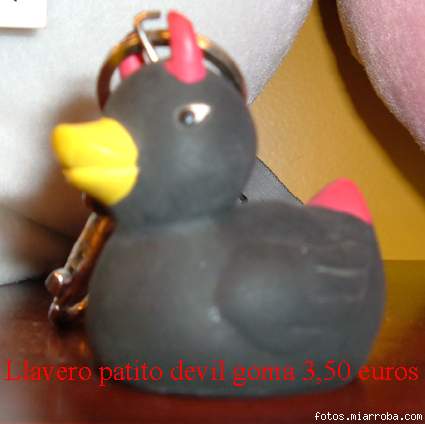 Devil Duck Keyring Devil Duck Keyring