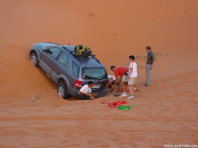 Rescate en la arena