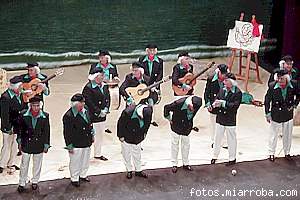 el marinero en tierra.