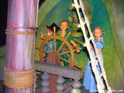 Interior de Peter Pan Interior de Peter Pan