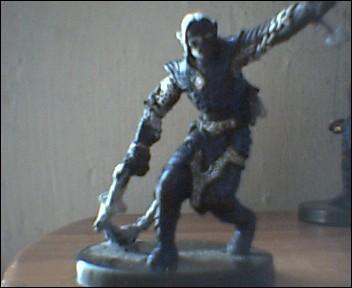 Drow arcane guard blue armor